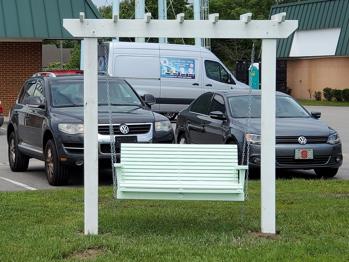 Porch Swing Slat Back Standard